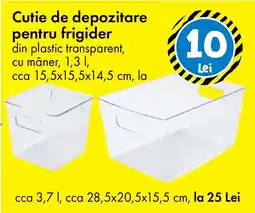 TEDI Cutie de depozitare pentru frigider Ofertă