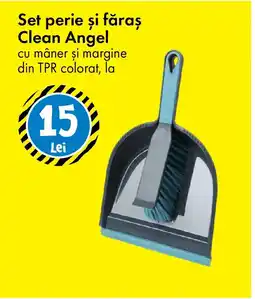 TEDI Set perie și făraș Clean Angel Ofertă