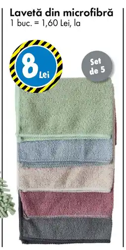 TEDI Lavetă din microfibră Ofertă