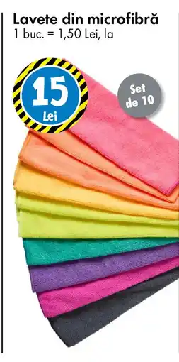 TEDI Lavete din microfibră Ofertă