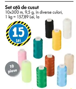 TEDI Set aţă de cusut Ofertă