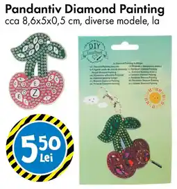 TEDI Pandantiv Diamond Painting Ofertă