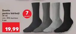 Kaufland Șosete pentru bărbați Ofertă