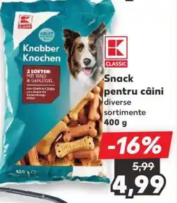 Kaufland SNACK PENTRU CÂINI Ofertă