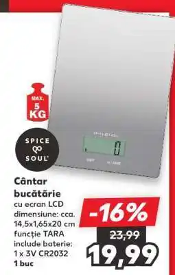 Kaufland Cântar bucătărie Ofertă