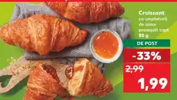 Kaufland Croissant cu umplutură de caise proaspăt copt Ofertă