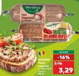 Kaufland Verdino Pastă vegetală Ofertă