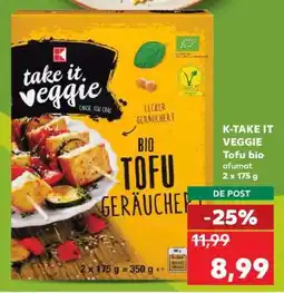 Kaufland K-TAKE IT VEGGIE Tofu bio afumat Ofertă