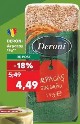 Kaufland DERONI Arpacaș 1 kg Ofertă