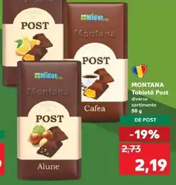 Kaufland MONTANA Tabletă Post Ofertă