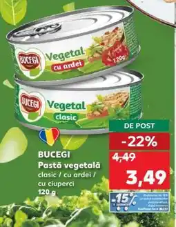 Kaufland BUCEGI Pastă vegetală Ofertă