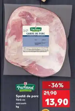 Kaufland Spată de porc Ofertă