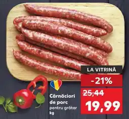 Kaufland Cârnațiori de porc pentru grătar Ofertă