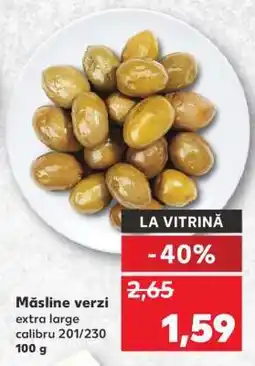 Kaufland Măsline verzi Ofertă