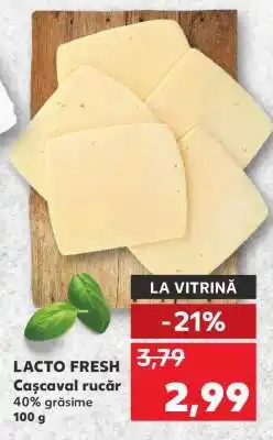 Kaufland LACTO FRESH Cașcaval Ručăr Ofertă