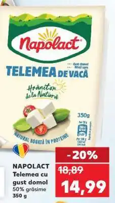 Kaufland NAPOLACT Telemea cu gust domol Ofertă