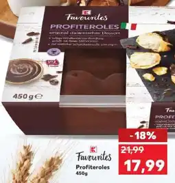 Kaufland Favourites Profiteroles 450g Ofertă