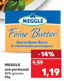 Kaufland MEGGLE Unt portionat Ofertă