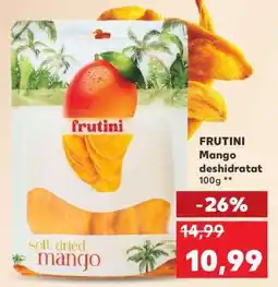 Kaufland FRUTINI Mango deshidratat Ofertă