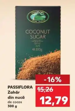 Kaufland PASSIFLORA Zahăr din nucă de cocos 300 g Ofertă