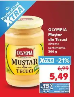 Kaufland OLYMPIA Muştar din Tecuci Ofertă