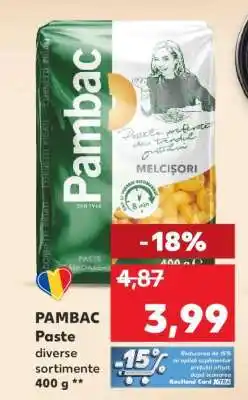 Kaufland PAMBAC Paste Ofertă