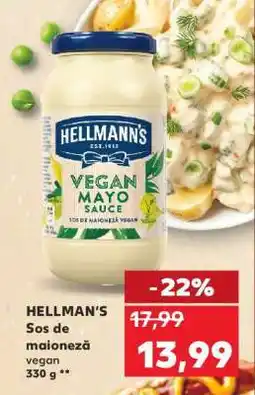 Kaufland HELLMAN'S Sos de maioneză vegan Ofertă