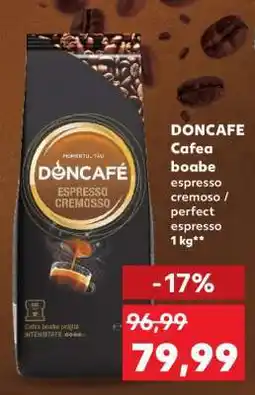 Kaufland DONCAFE Cafea boabe Ofertă