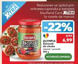 Kaufland OLYMPIA Zacuscă de vinete Ofertă