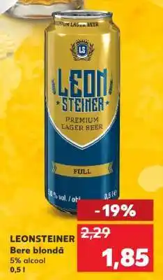 Kaufland LEONSTEINER Bere blondă Ofertă