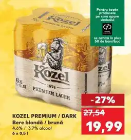 Kaufland KOZEL PREMIUM / DARK Ofertă