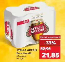Kaufland STELLA ARTOIS Ofertă