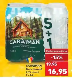 Kaufland CARAIMAN Bere blondă Ofertă