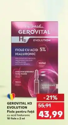 Kaufland GEROVITAL H3 EVOLUTION Ofertă