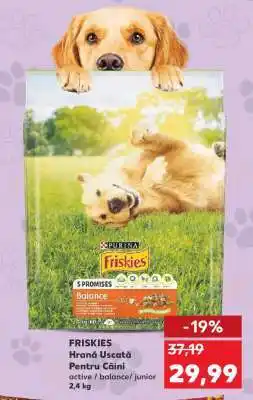 Kaufland FRISKIES Hrană Uscată Pentru Câini Ofertă