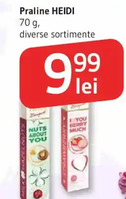 Supeco Praline HEIDI Ofertă