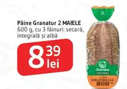 Supeco Pâine Granatur 2 MAIELE Ofertă