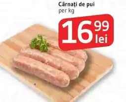 Supeco Cârnaţi de pui Ofertă