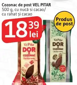 Supeco Cozonac de post VEL PITAR Ofertă