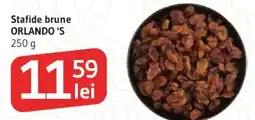 Supeco Stafide brune ORLANDO'S Ofertă