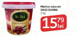 Supeco Măsline naturale SOLEI OLIVINA Ofertă