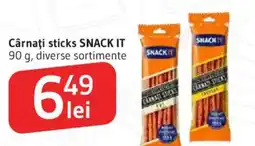Supeco Cârnaţi sticks SNACK IT Ofertă