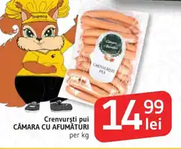 Supeco Crenvursti pui CĂMARA CU AFUMĂTURI Ofertă