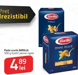 Supeco Paste scurte BARILLA Ofertă