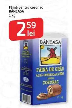 Supeco Făină pentru cozonac BĂNEASA Ofertă