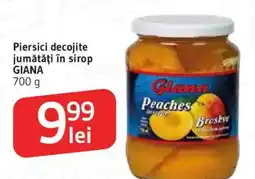 Supeco Piersici decojite jumǎtǎți în sirop GIANA Ofertă