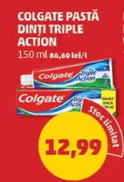 Penny Colgate Pastă Dinți Triple Action Ofertă
