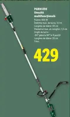 Lidl Parkside Unealtă multifuncțională Ofertă