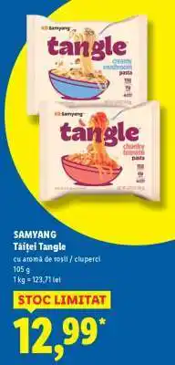 Lidl SAMYANG Tăiței Tangle Ofertă