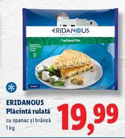Lidl ERIDANOUS Plăcintă rulată Ofertă